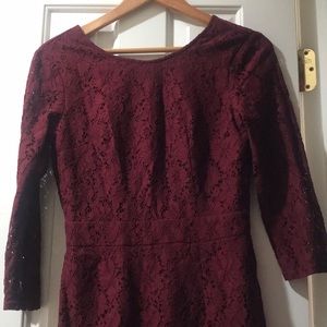 Merona Dresses - a burgundy dress Merona Dresses - a burgundy dress